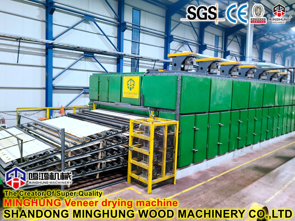 China Plywood Veneer Dryer with Automatic Feeder