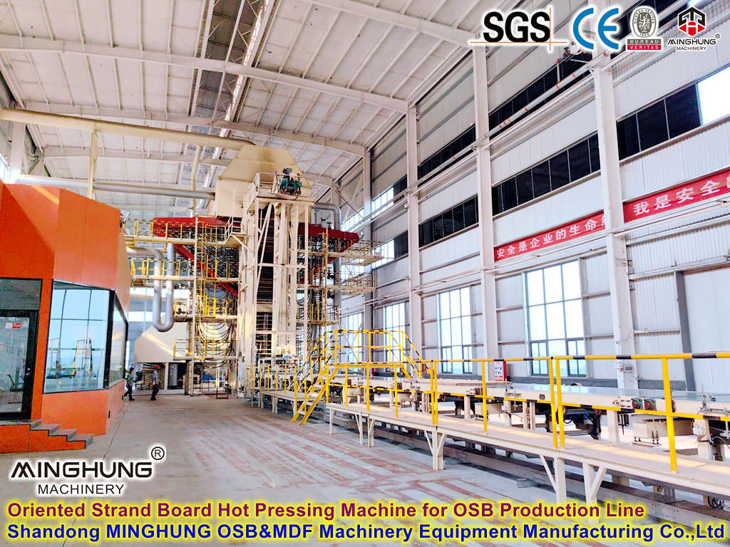 OSB Hot Press Machine for OSB Production Line