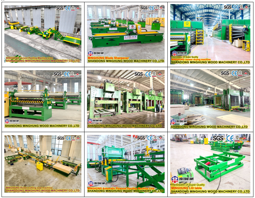 China minghung plywood machine