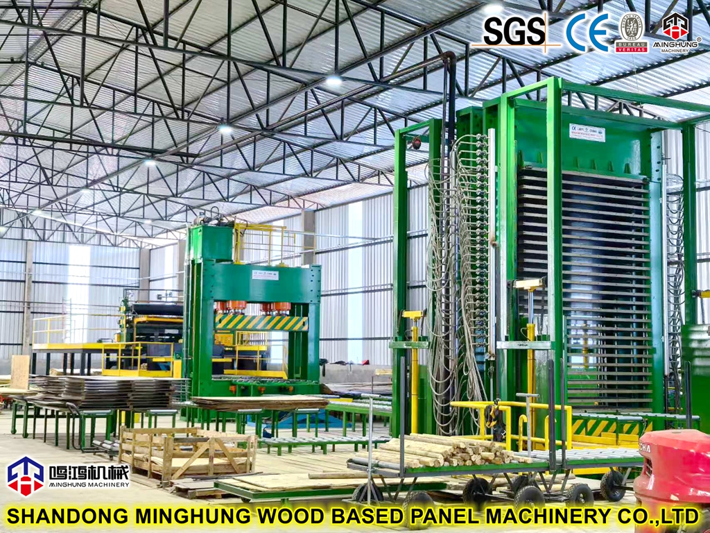 MINGHUNG Plywood press line