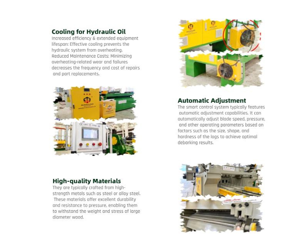 MINGHUNG veneeer peeling machine parts