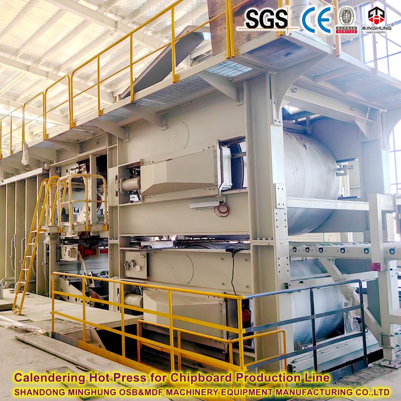 China High-speed Particleboard Continuous Flat Pressing Machine