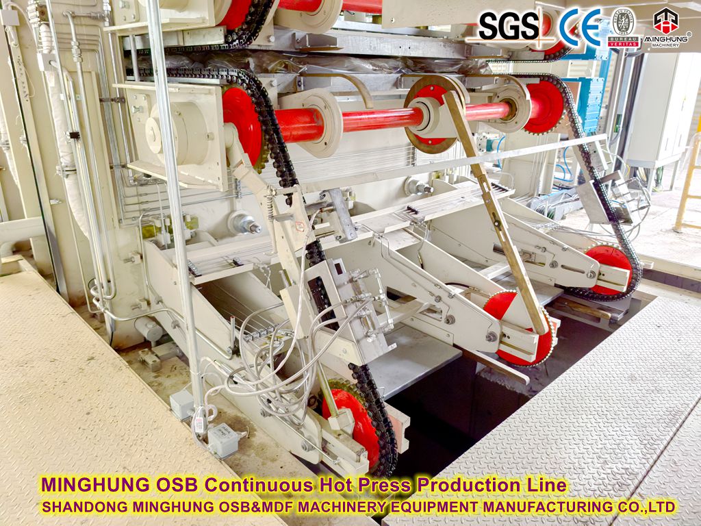 MINGHUNG OSB Continuous Hot Press Production Line