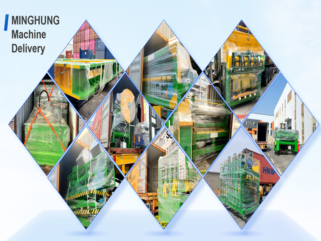 MINGHUNG Plywood Machine Delivery