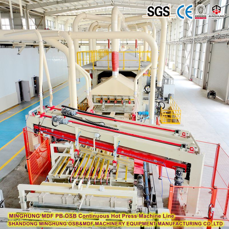 New Hdf Machine MINGHUNG High-density Fiberboard (HDF) Production Line - SHANDONG ...
