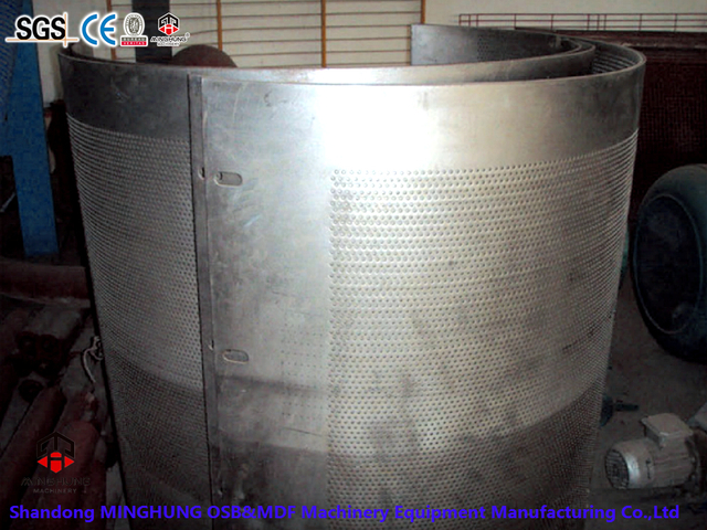 Dehydrating Spiral Screen