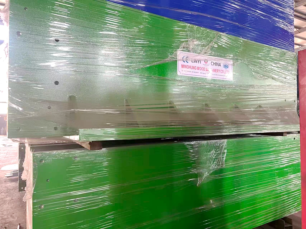 The frame of the hot press machine