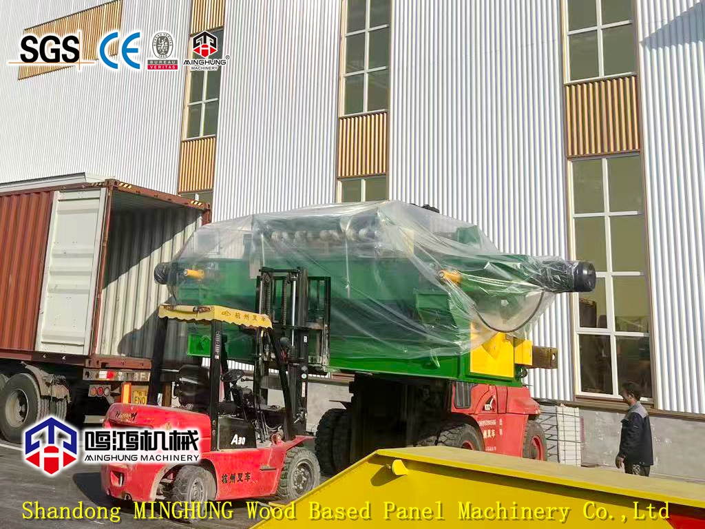 veneer peeling machine transport (1)