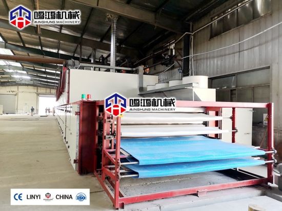 Automatic Continuous Plywood Veneer Mesh Dryer/Dyring Machine