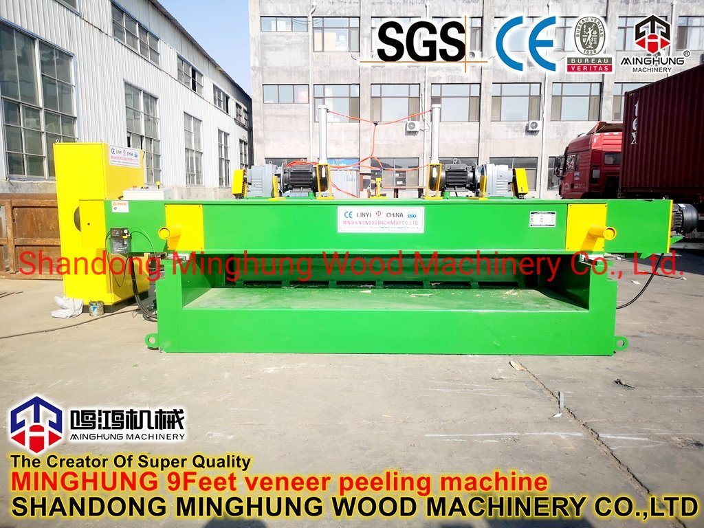 High Speed Line-Peeler Lathe for Veneer Sheet Production Peeling