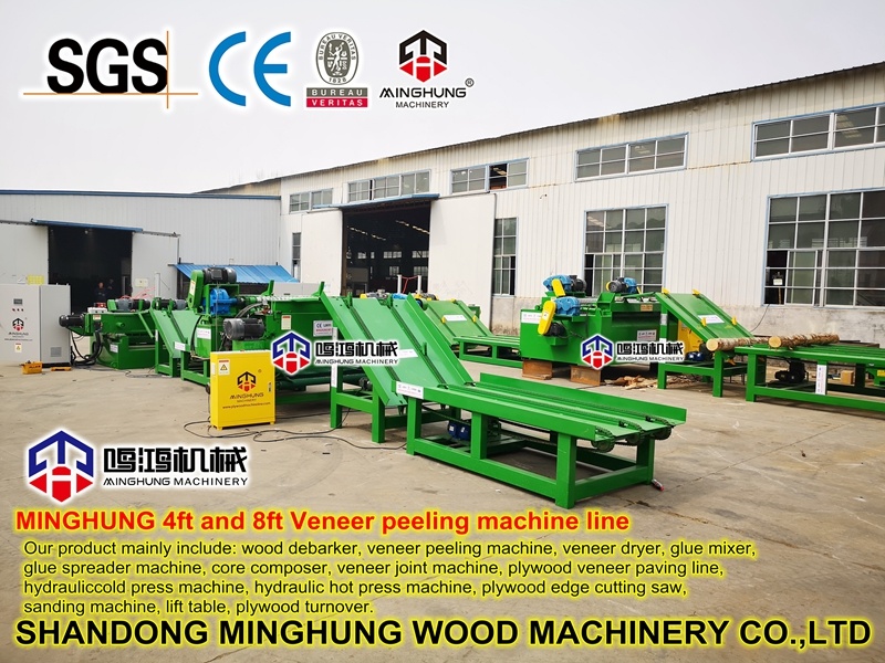 Veneer Making Production for Plywood Production