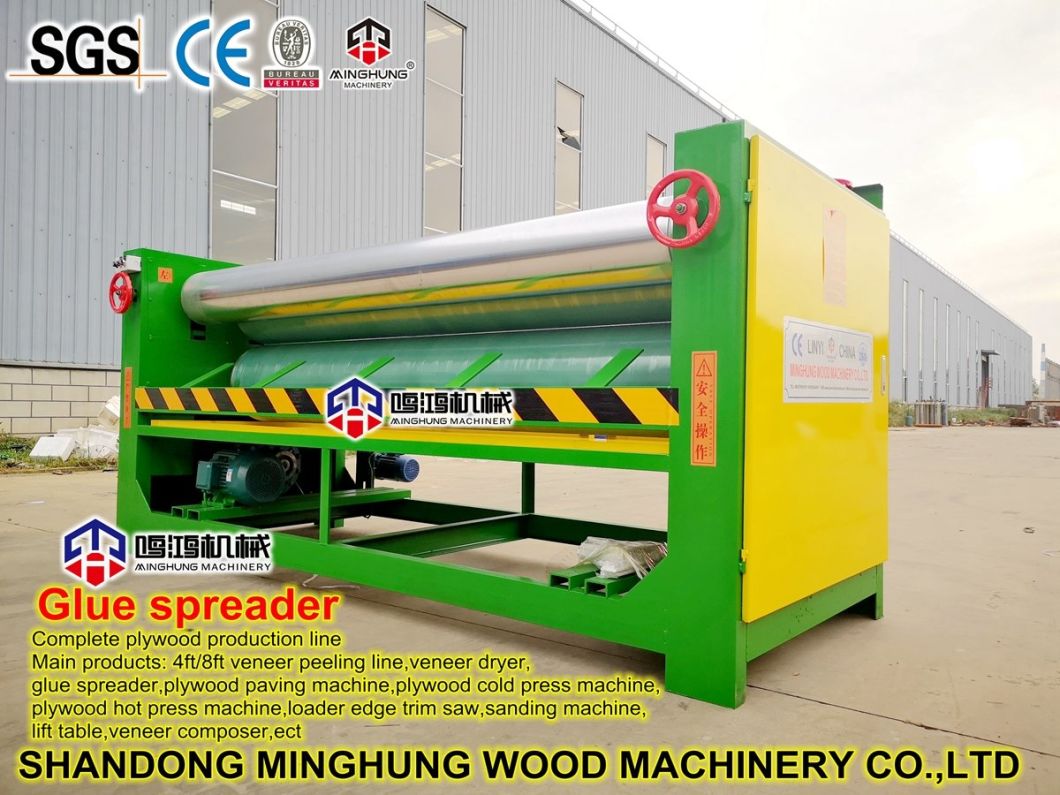 Double Sides Glue Spreader Machine for Spreading Plywood Veneer