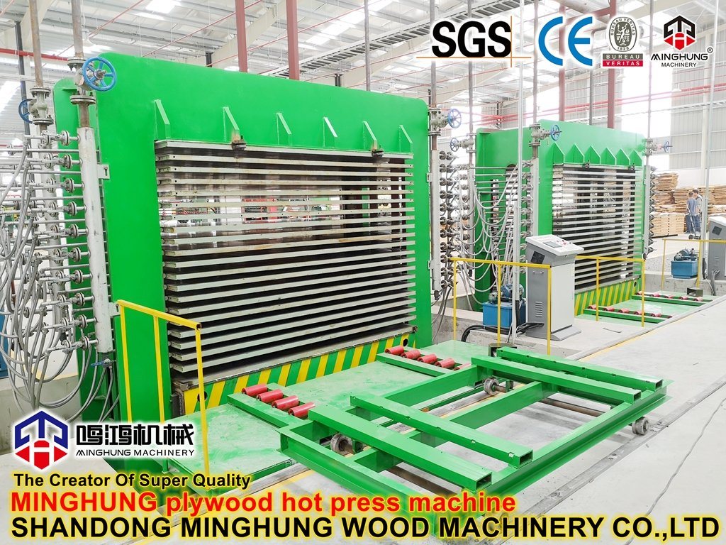 Plywood Wood Veneer Hot Press Machine China