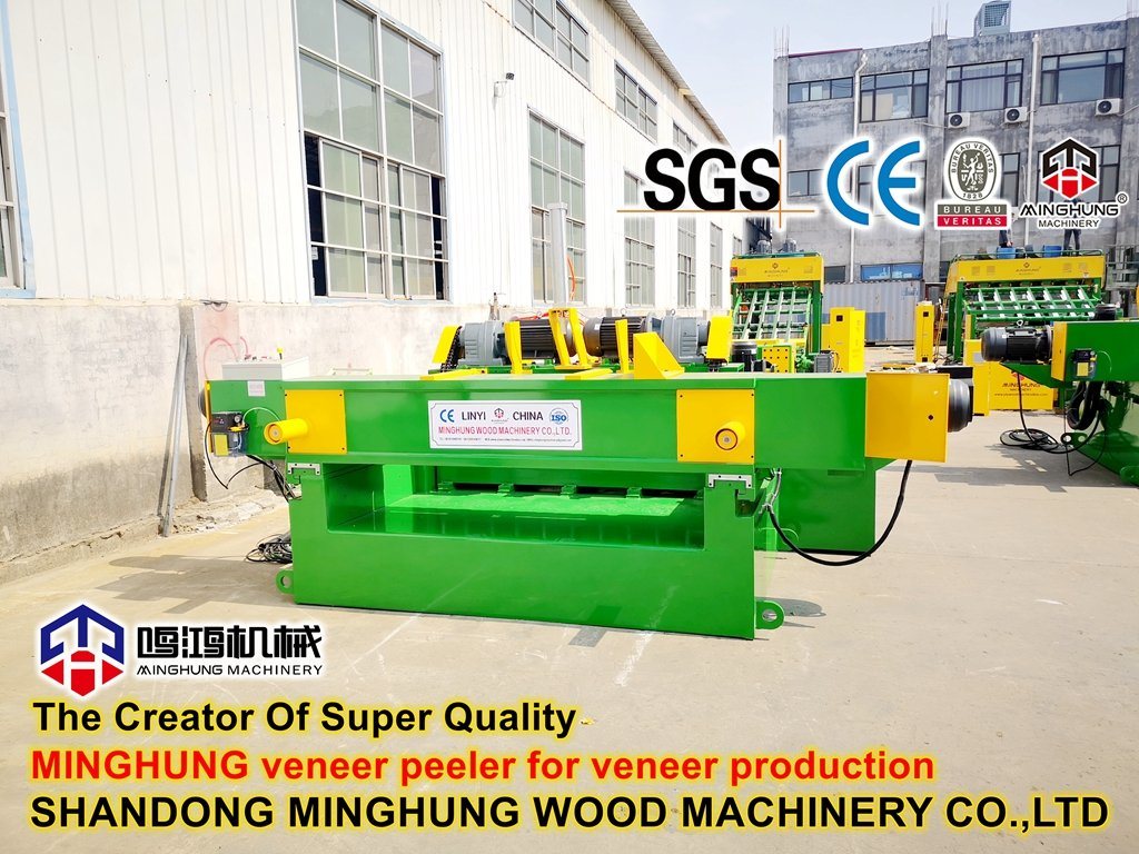 Rotary Core Veneer Slicing Cutting Peeling Machine for Peeling Wood Core