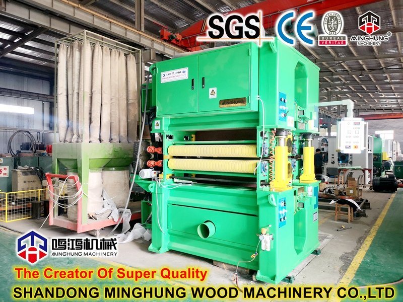 Double Sides Sanding Machine for Calibrating Plywood Thickness