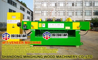 Poplar Log Peeling Machine for Plywood Wood Processing