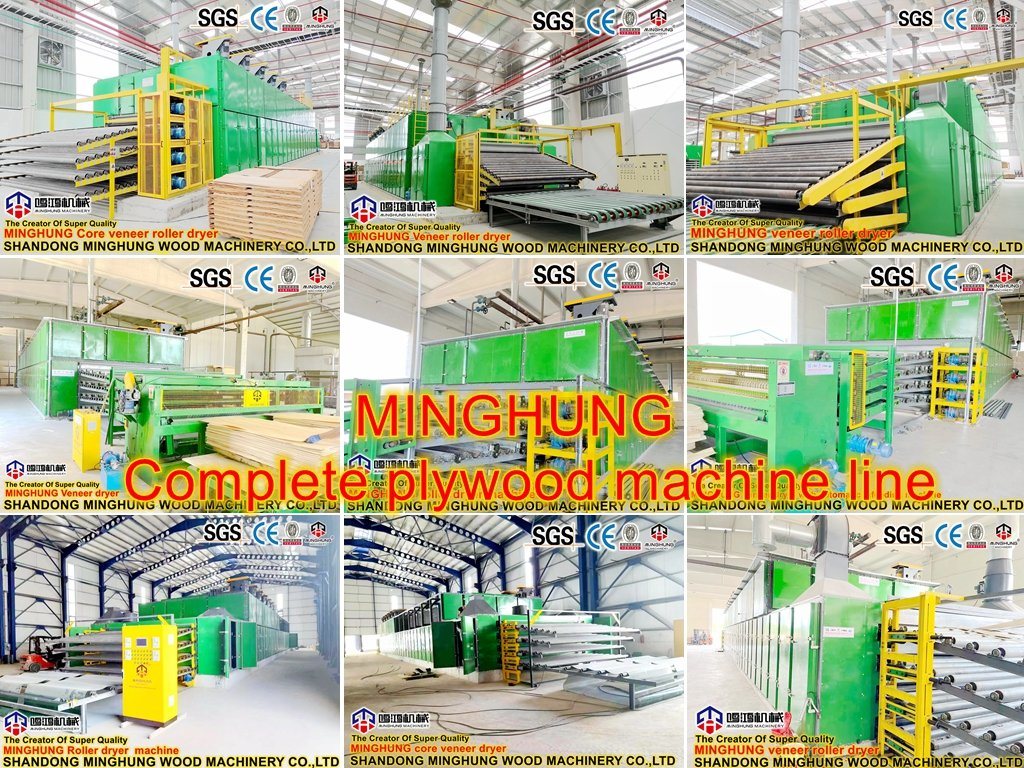 Plywood Veneer Peeling Production Line for Core Sheets Production