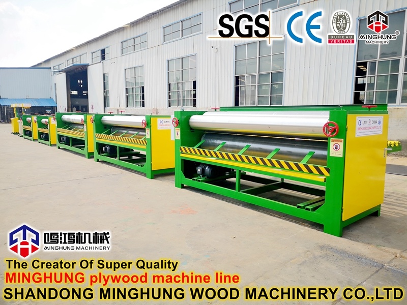 Wood Veneer Roller Glue Spreader for Woodworking Plywood Making