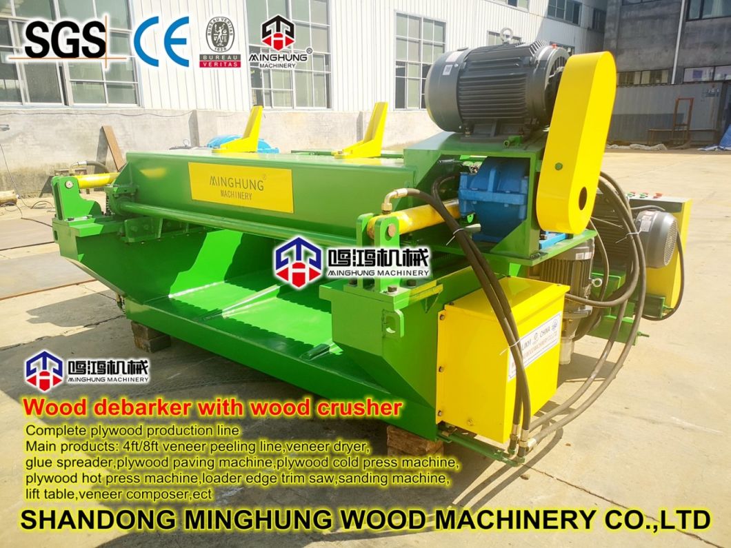 CNC Hydraulic Wood Log Debarking Peeling Machine