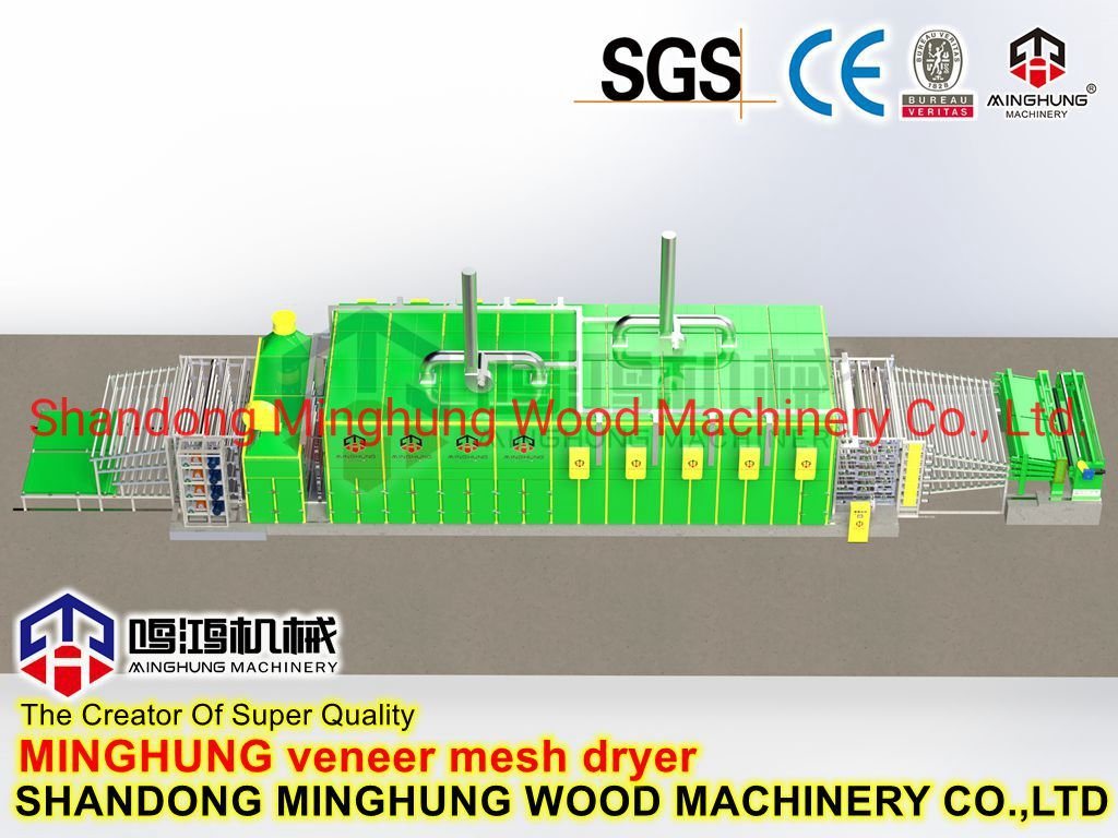 Veneer Drying Line Roller Type Dryer