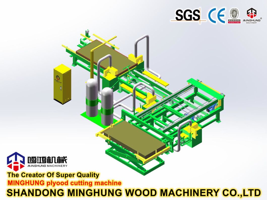 Plywood Edge Trimming Saw Machine