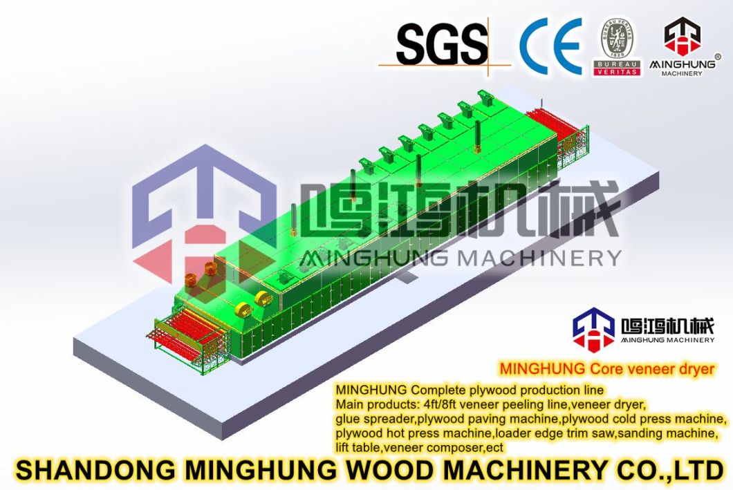 Plywood Veneer Roller Dryer