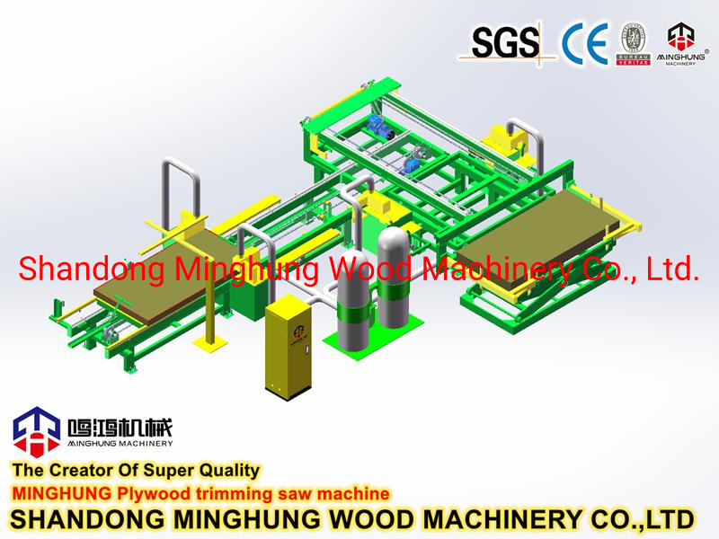 CNC Plywood Edge Trimming Circular Saw