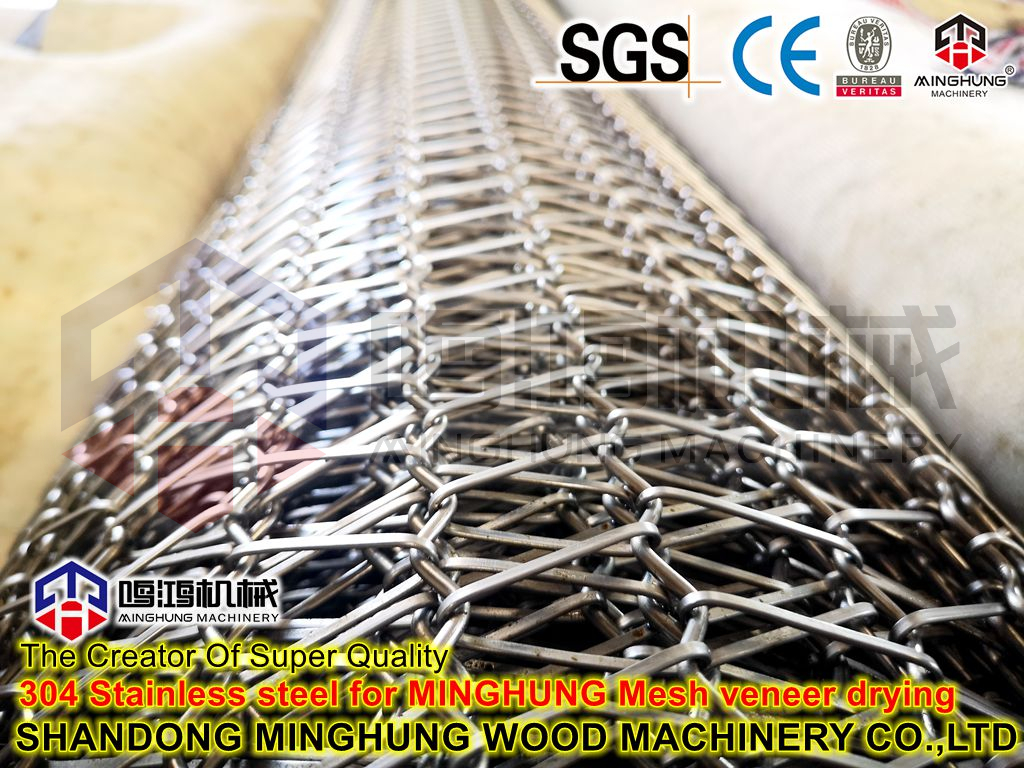 301 stainless steel for mesh veneer drying