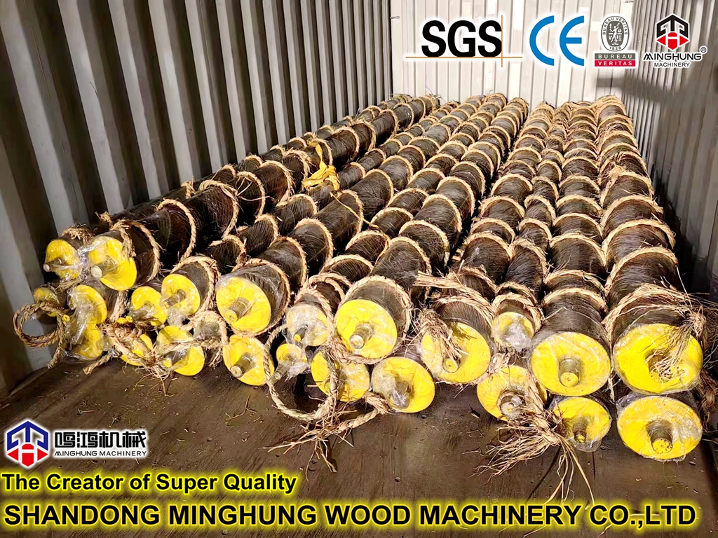 veneer drying machine loading