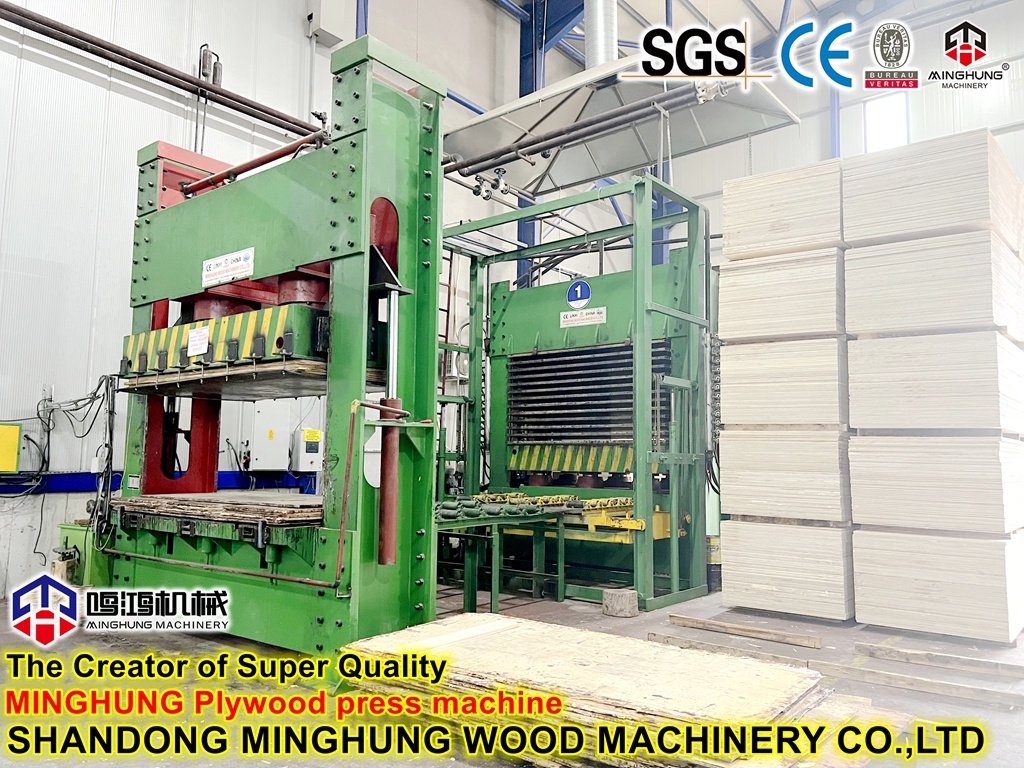 Automatic Woodworking Plywood Hot Press Machine