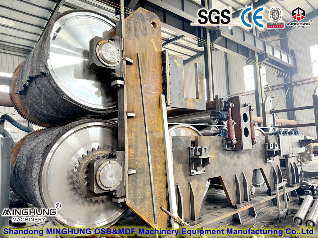 continuous pre press machine for MDF OSB Chipboard