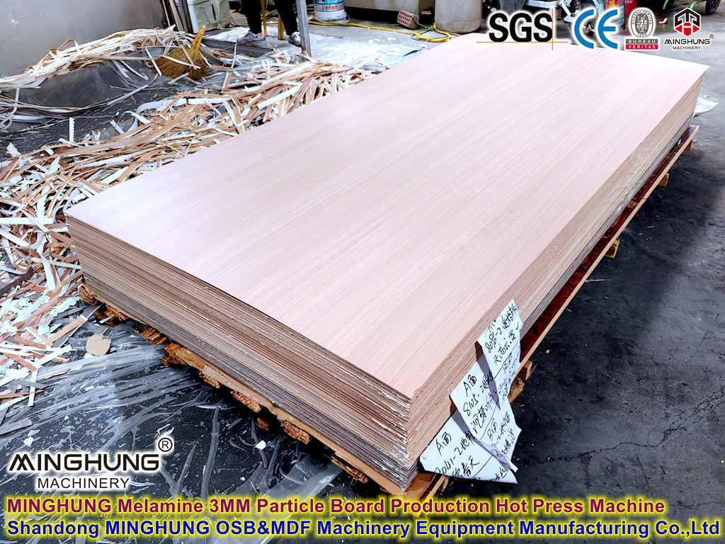 Melamine 3mm Particle Board Production Machine
