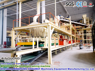 Full Automatic OSB Particleboard Production Line High-Efficiency Wood Based Panels Production Line