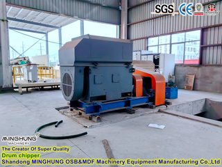 Drum Wood Chipper Crusher Machine / Chipper Shredder / Wood Cutting Machine for Logs and Tree