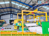 Semi-Auto 50000 M³/Year Plywood Production Line 