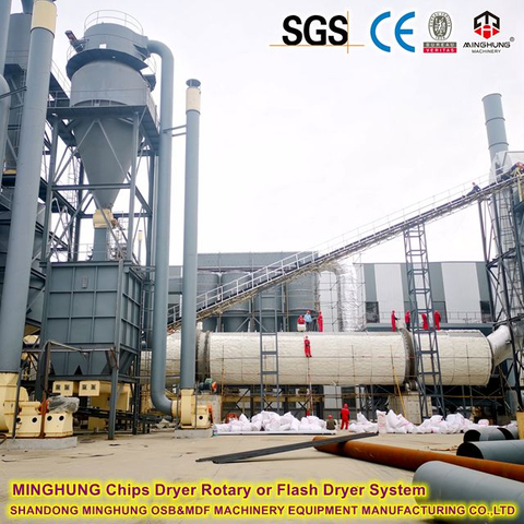 150000 M³ Annual Production Rice Straw Particleboard Line