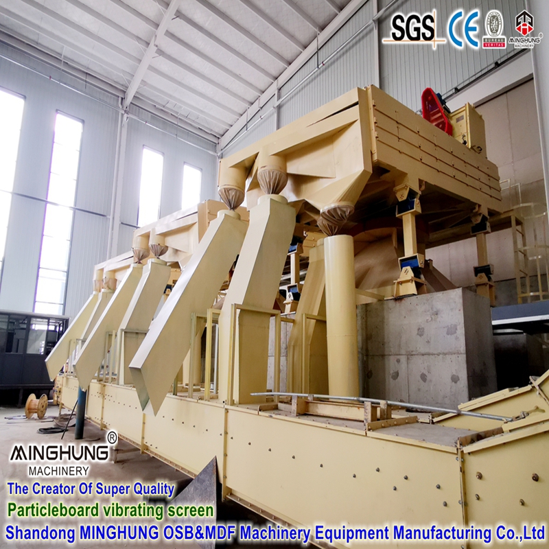 Particleboard vibrating screen for PB production line