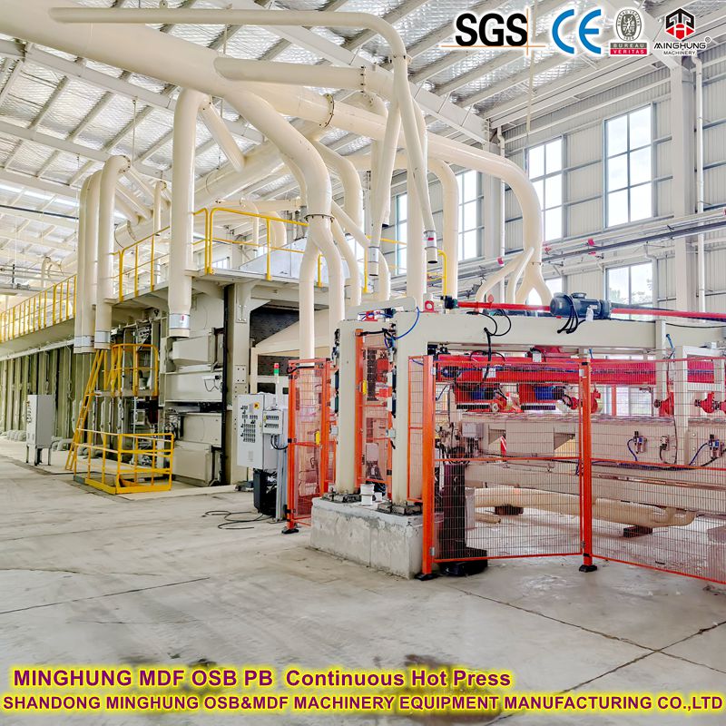 150,000 M³/year Particle Board Continuous Flat-pressing Hot Press