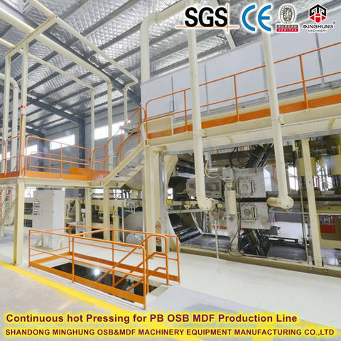  Intelligent Continuous Flat Press for Particleboard with High-Pressure Customization