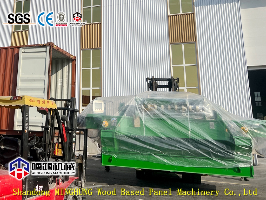 veneer peeling machine transport (4)