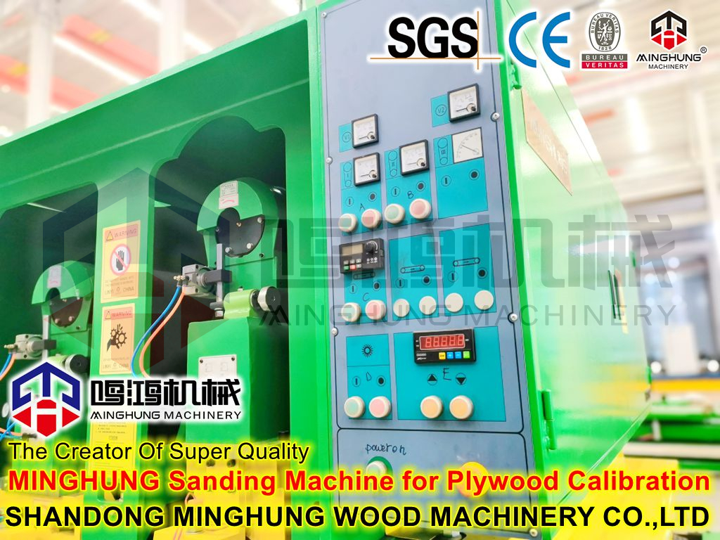 MINGHUNG Sanding Machine for MINGHUNG Plywood Calibration