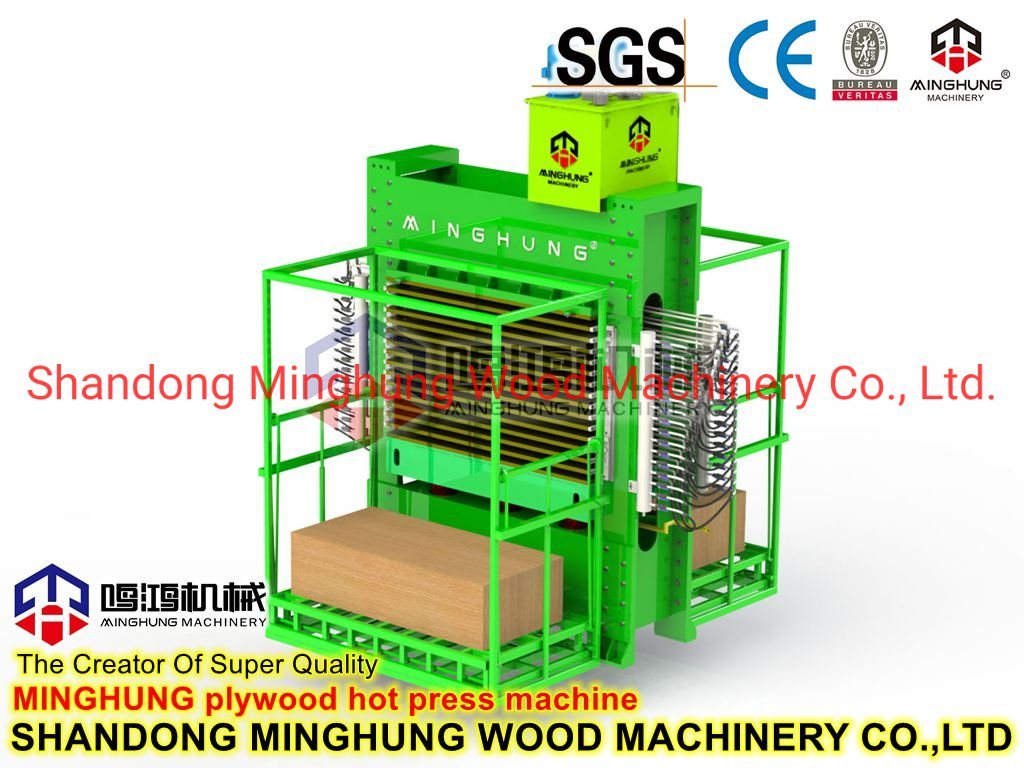 Wood Veneer Press Machine Hot Press Machine for Woodworking Plywood Machine