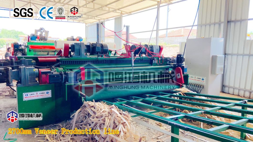 Timber Peeling Machine for Producing Wood Papel