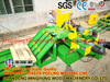 One Wood Log Debarker Support Two Veneer Peeling Machine