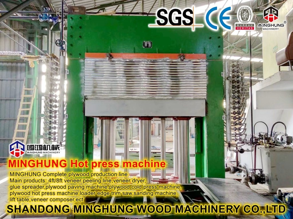 500t Plywood Hot Press Machine for Lumber Plywood Mill