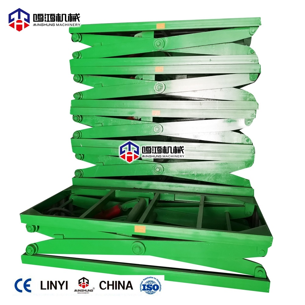 CE Approved Hydraulic Lift Table with Roller and Reducer