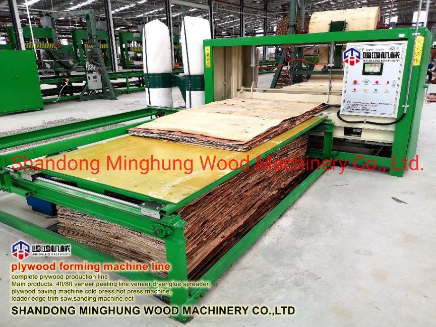 Plywood Veneer Paving Line for Plywood Production Line