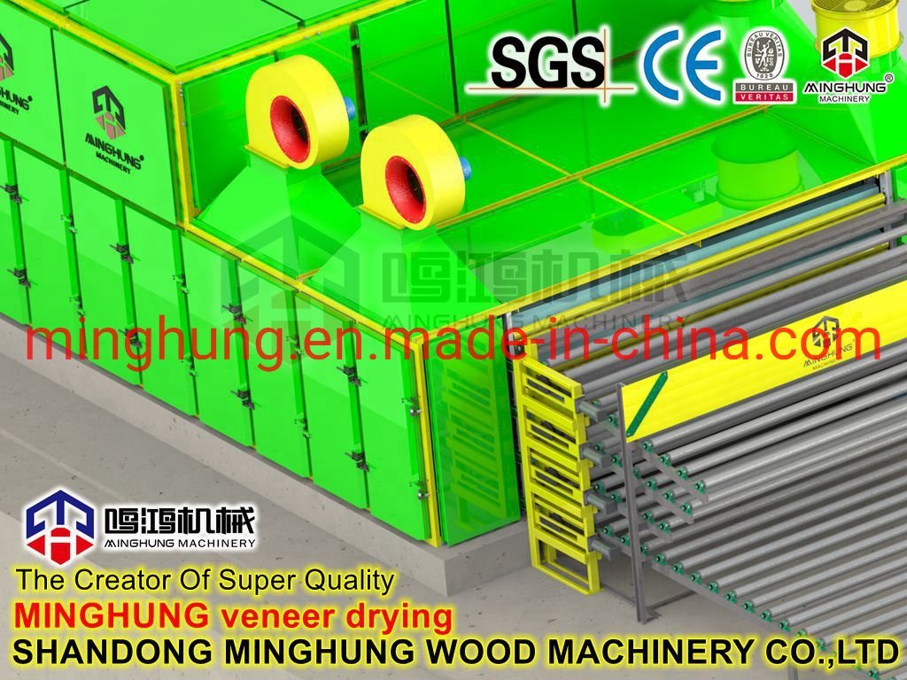 Four Floors Veneer Roller Dryer for Plywood Production Line