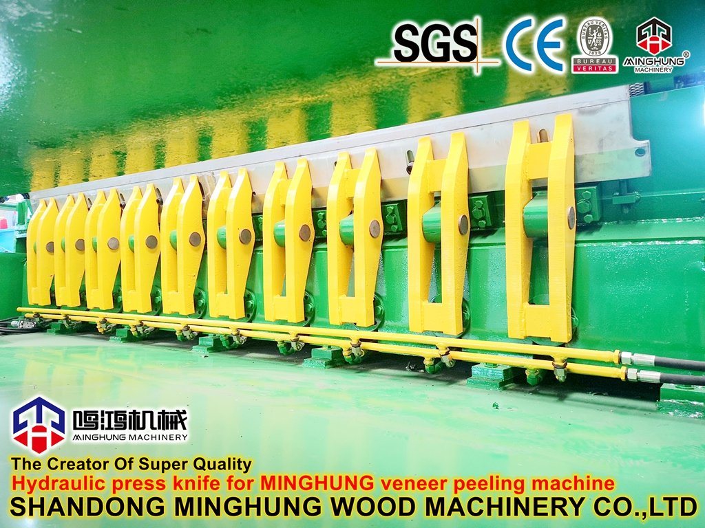 China Spindleless 8feet Wood Log Tree Veneer Peeling Cutting Machine for Making Plywood & Furniture