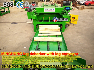 Wood Rounder Machine for Rounding Debarking Log Bark